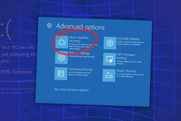 Microsoft Enhances Windows 11 Boot Recovery with New Feature