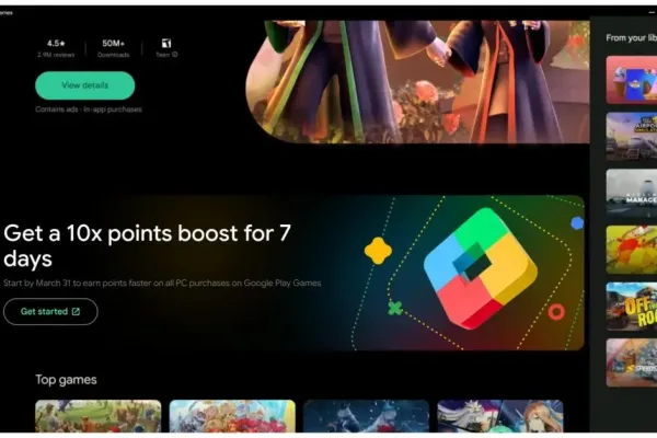 Google Expands Gaming Horizon with New Updates at GDC 2025