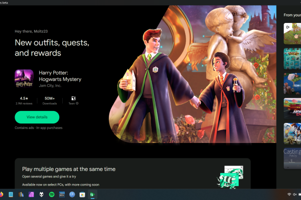 Google Play Enhances Gaming Experience with PC Beta Features