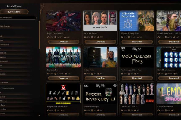 Baldur's Gate III Adds Native Mod Support, Enhances Player Experience