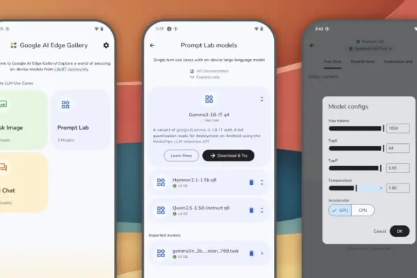 Google Expands AI Capabilities with New Edge Gallery App