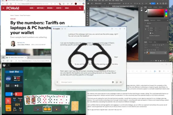 Copilot Vision Adds App Analysis to Windows 11 Taskbar