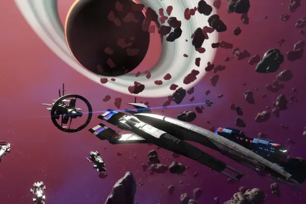 Replays in 2025 Bring Mass Effect's Normandy to NMS