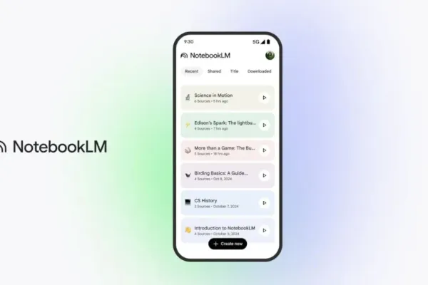 Launch of NotebookLM Enhances Note-Taking Experience