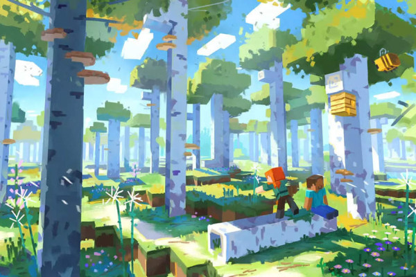 Mojang Adds Fallen Trees to Minecraft Java Snapshot Update
