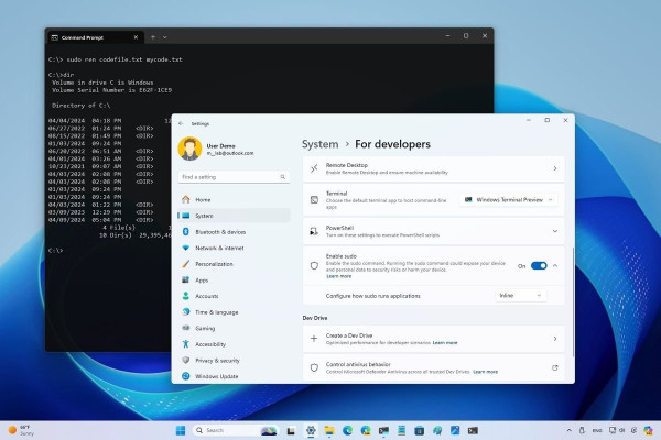Configuring Sudo on Windows 11: Steps to Manage Command Behavior