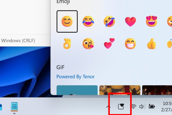 Windows 11 Enhances Taskbar with New Emoji Button