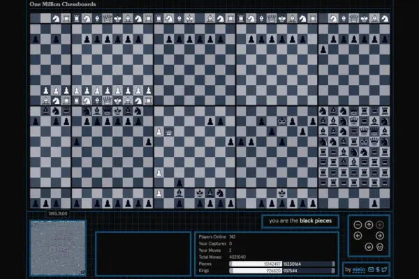 One Million Chessboards Offers a Unique Chess MMO Experience