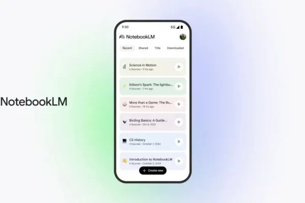 NotebookLM App Debuts on Android and iOS Platforms