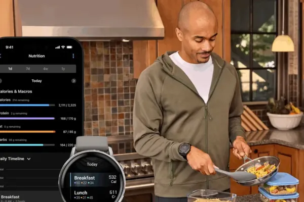 Garmin Introduces In-App Nutrition Tracking with Subscription