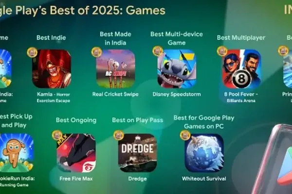Top Android Games of 2025 Unveiled by Google Play