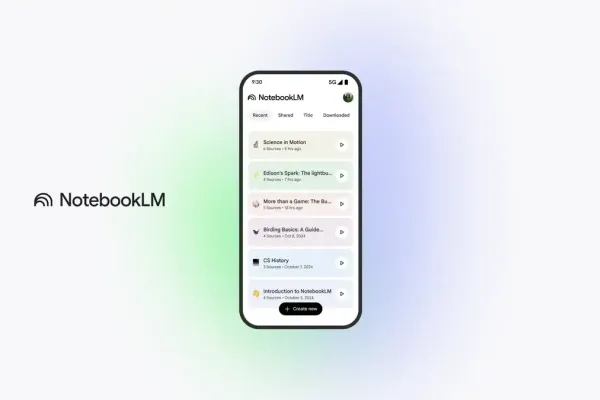 Google Launches Mobile App for NotebookLM to Simplify Notes