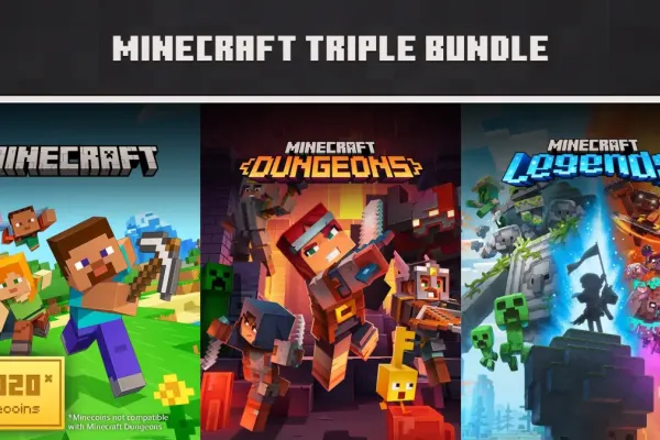 Minecraft Expands with Exciting Triple Bundle Offering