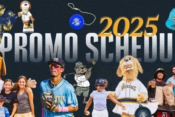 RiverDogs Unveil Exciting 2025 Promo Schedule for Fans
