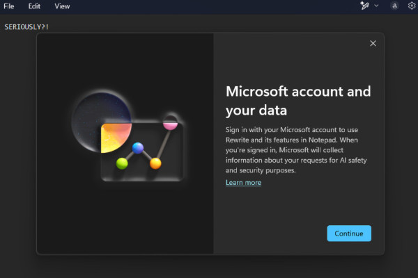 Microsoft Integrates AI in Notepad with Windows 11 Updates