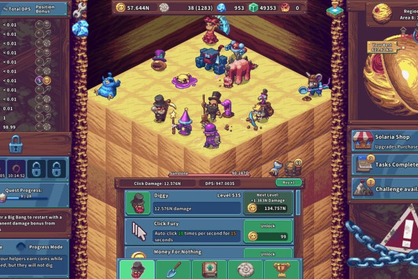 Click Click Dig Unveils New Demo Featuring Protagonist Diggy on Steam