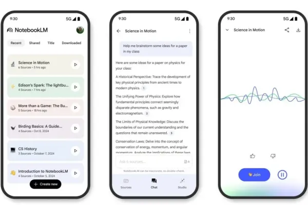 NotebookLM Launches on Android Before Google's I/O 2025