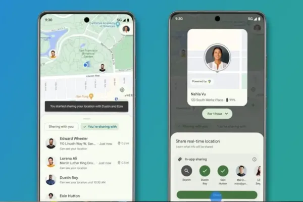 Google Expands Find My Device with Real-Time Location Sharing