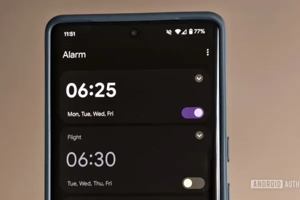 Google Clock Redesign Improves Alarm Screen Readability